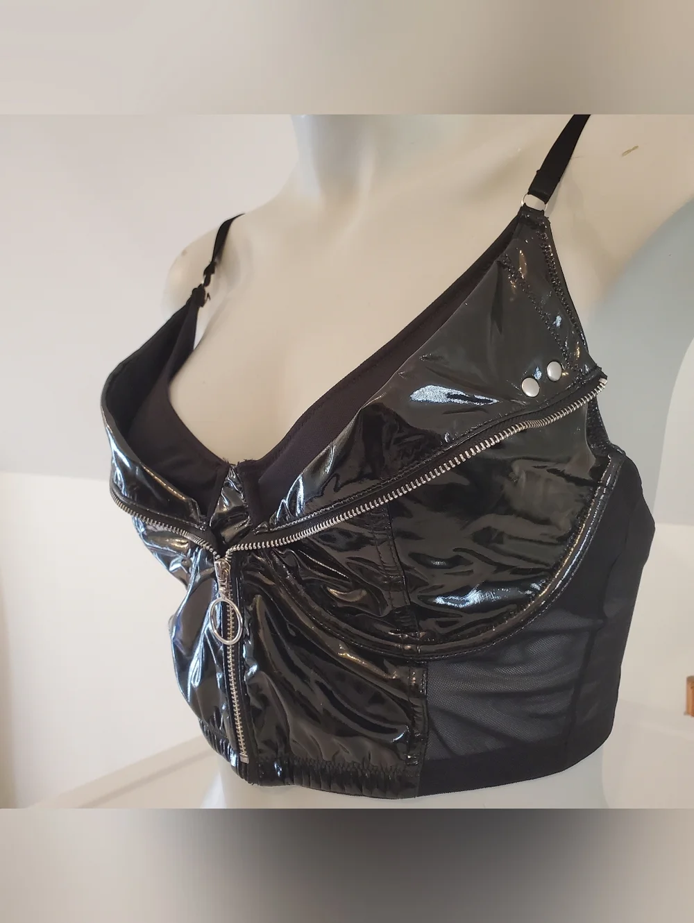 BodyRage Zipper Top - Picture 3 of 7